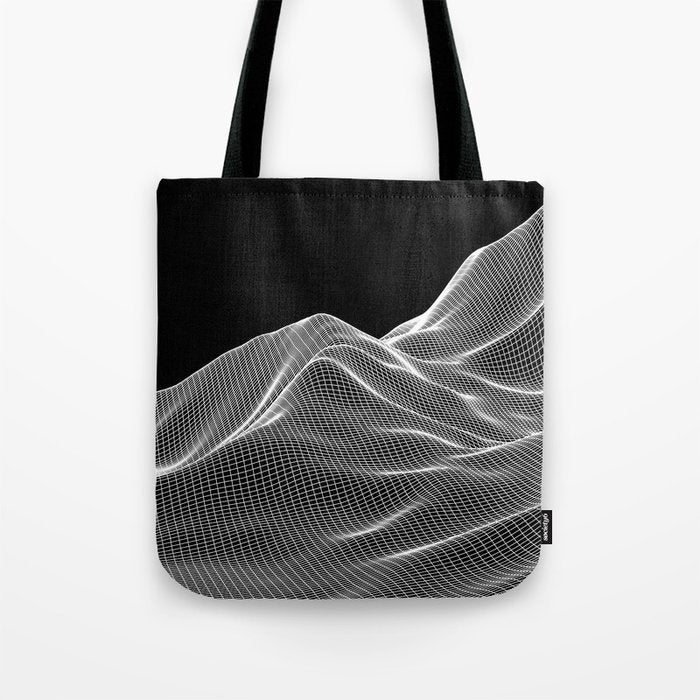 Digital Mountains Tote Bag Gallery Image 1