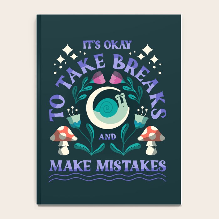 Take Breaks and Make Mistakes Notebook Gallery Image 4