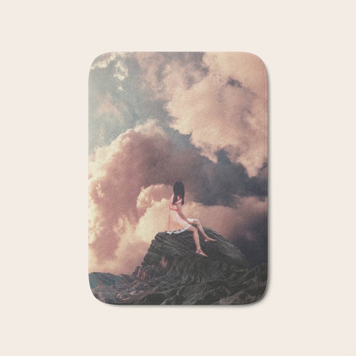 You came from the Clouds Bath Mat Gallery Image 1
