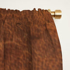 Old Tan Faux Leather Texture Window Curtain Gallery Image 2
