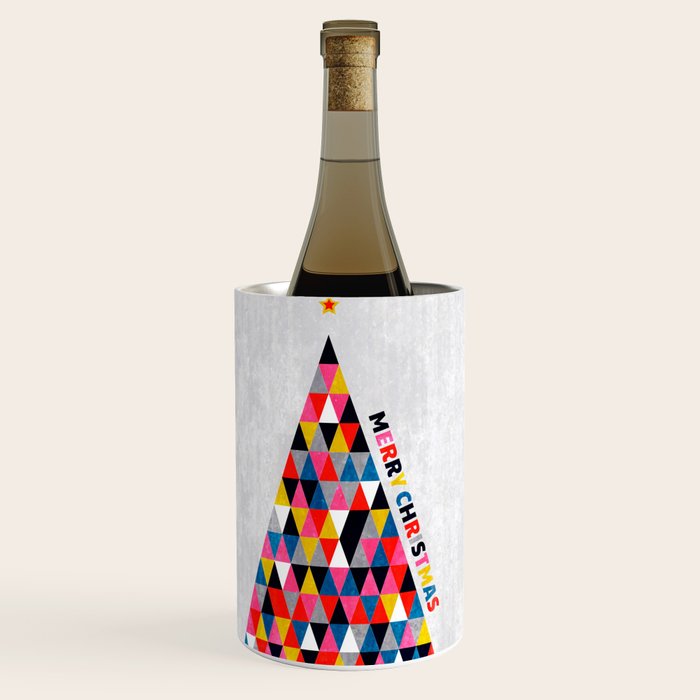 Minimalistic christmas tree Wine Chiller Gallery Image 1