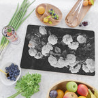 Black And White Roses Cutting Board Gallery Image 2