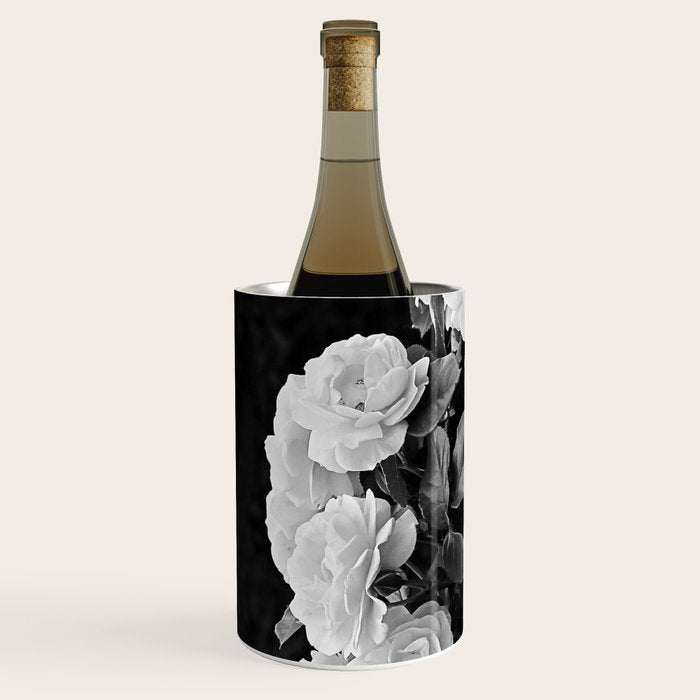 Black And White Roses Wine Chiller Gallery Image 2