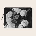 Black And White Roses Laptop Sleeve Gallery Image 1