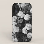 Black And White Roses iPhone Case Gallery Image 1