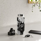 Black And White Roses Water Bottle Gallery Image 5