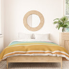 Gradient Arch XV Tropical Mid Century Modern Rainbow Duvet Cover Gallery Image 3