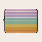 Gradient Arch XV Tropical Mid Century Modern Rainbow Laptop Sleeve Gallery Image 1