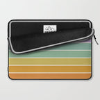 Gradient Arch XV Tropical Mid Century Modern Rainbow Laptop Sleeve Gallery Image 2
