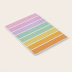 Gradient Arch XV Tropical Mid Century Modern Rainbow Notebook Gallery Image 3