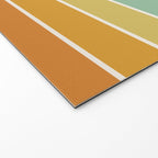 Gradient Arch XV Tropical Mid Century Modern Rainbow Welcome Mat Gallery Image 2
