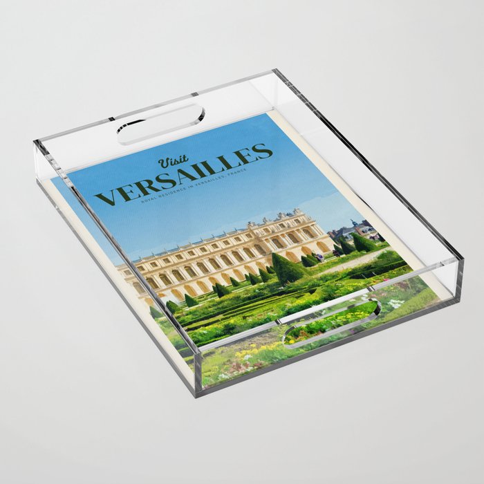 Visit Versailles Acrylic Tray Gallery Image 1