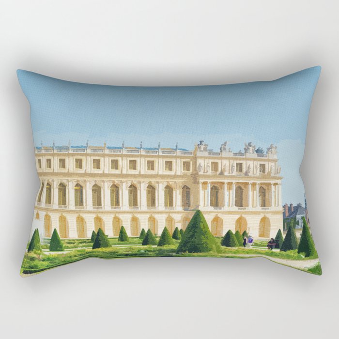 Visit Versailles Rectangular Pillow Gallery Image 1