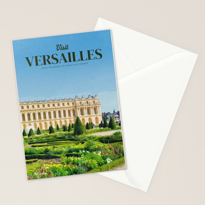 Visit Versailles Stationery Card Gallery Image 2
