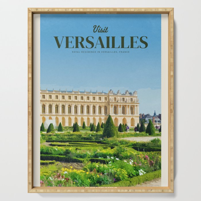 Visit Versailles Serving Tray Gallery Image 1