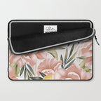 Big pink bouquet flowers S Laptop Sleeve Gallery Image 2
