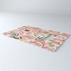 Big pink bouquet flowers S Rug Gallery Image 3