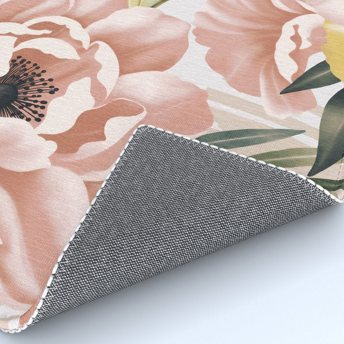 Big pink bouquet flowers S Rug Gallery Image 4