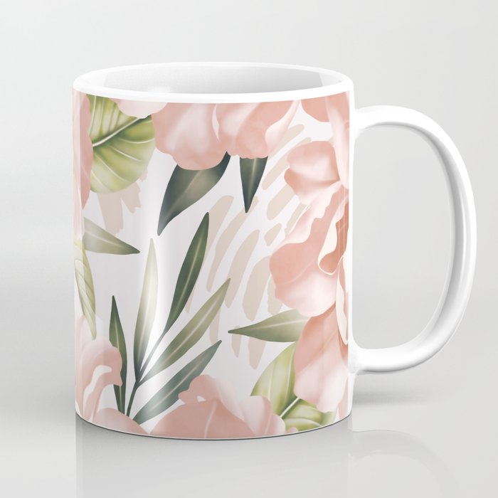 Big pink bouquet flowers S Coffee Mug Gallery Image 1