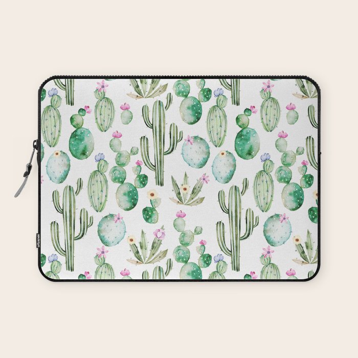 Cactus Summer Garden Laptop Sleeve Gallery Image 1