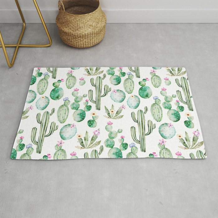 Cactus Summer Garden Rug Gallery Image 1