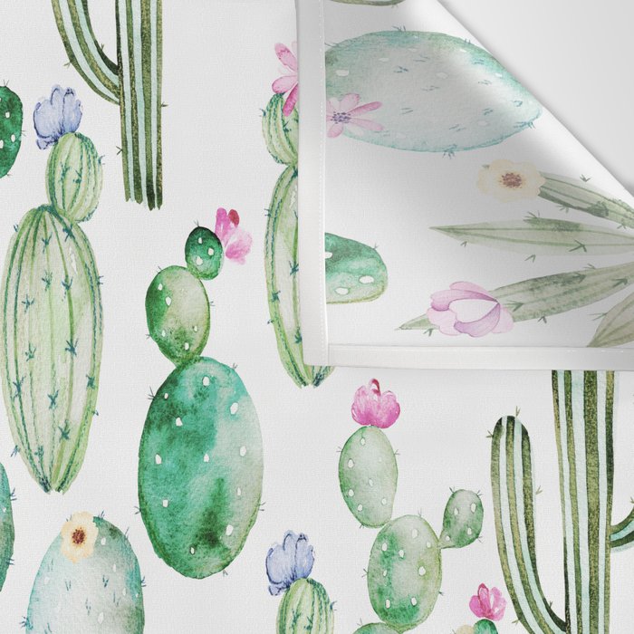Cactus Summer Garden Wall Tapestry Gallery Image 3