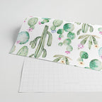 Cactus Summer Garden Wrapping Paper Gallery Image 2