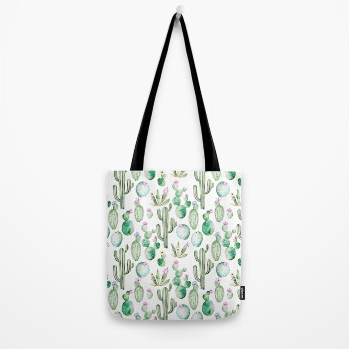 Cactus Summer Garden Tote Bag Gallery Image 2