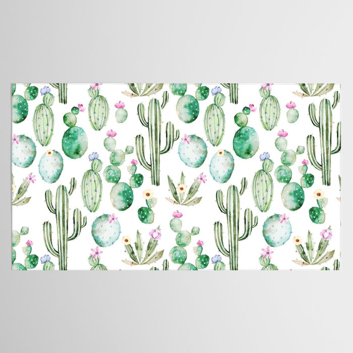 Cactus Summer Garden Tablecloth Gallery Image 2