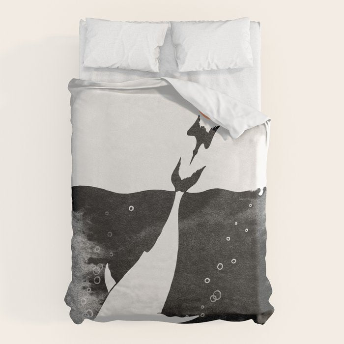 Dive into Happiness Duvet Cover Gallery Image 6