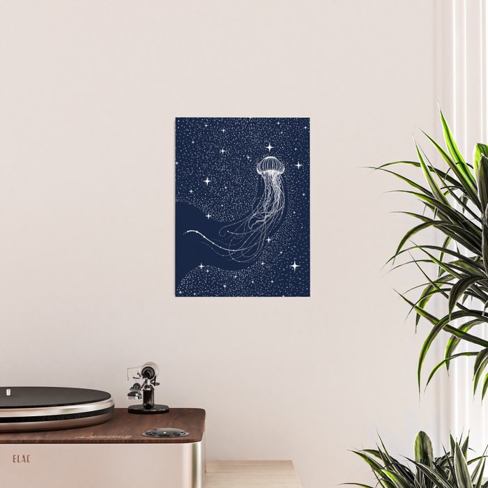 starry jellyfish Poster Gallery Image 2