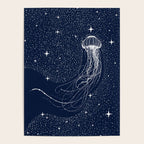 starry jellyfish Poster Gallery Image 4