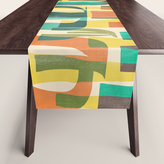 Desert vegetation Table Runner Gallery Image 1