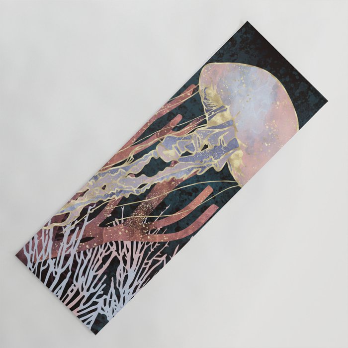 Metallic Coral Yoga Mat Gallery Image 1