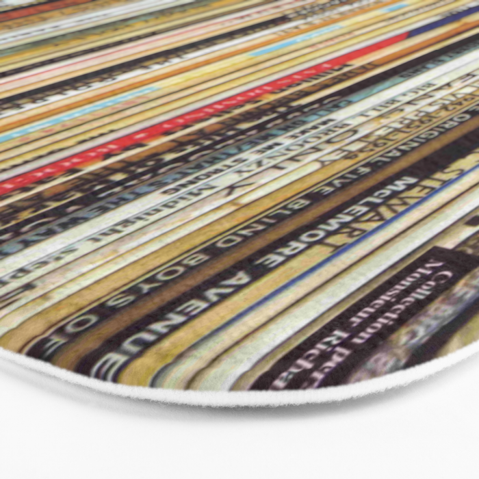 old vinyl records Bath Mat Gallery Image 3