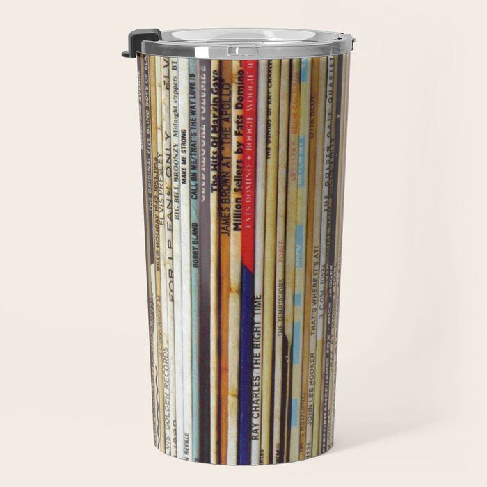 old vinyl records Travel Mug Gallery Image 3