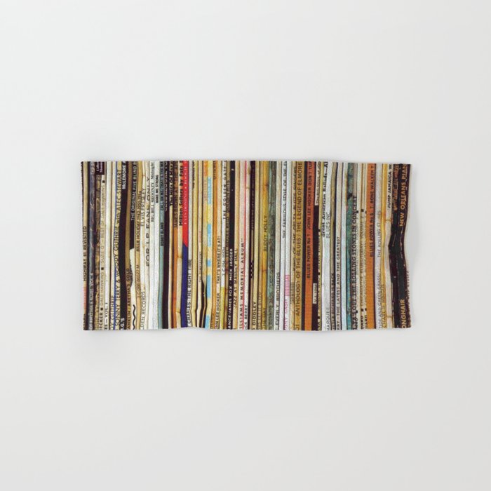 old vinyl records Bath Towel Gallery Image 1