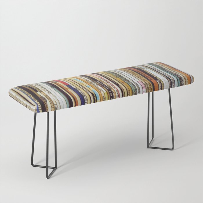 old vinyl records Bench Gallery Image 1