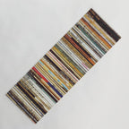 old vinyl records Yoga Mat Gallery Image 1