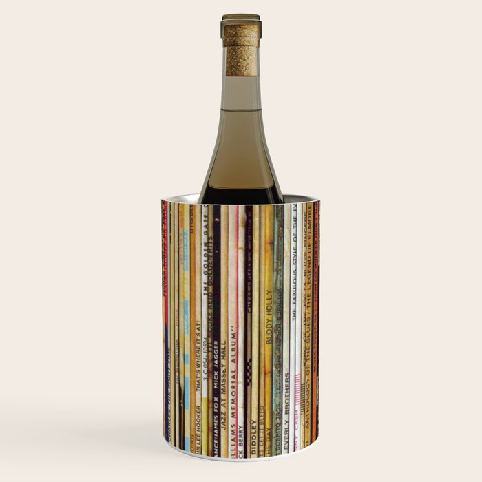 old vinyl records Wine Chiller Gallery Image 1