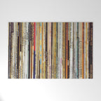 old vinyl records Welcome Mat Gallery Image 1