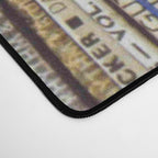 old vinyl records Desk Mat Gallery Image 4