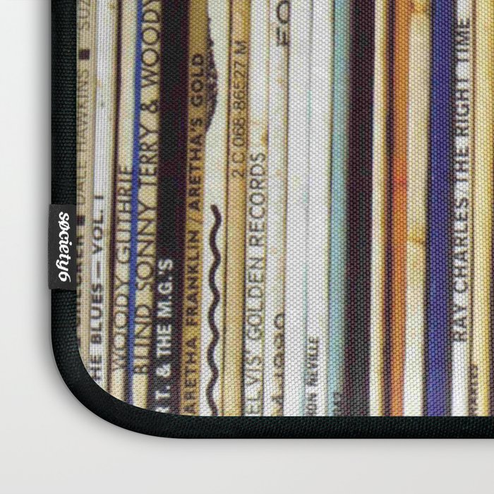 old vinyl records Laptop Sleeve Gallery Image 3