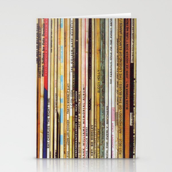 old vinyl records Stationery Card Gallery Image 2