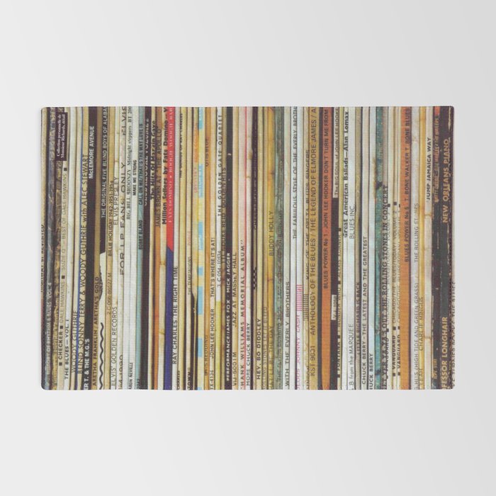 old vinyl records Rug Gallery Image 2