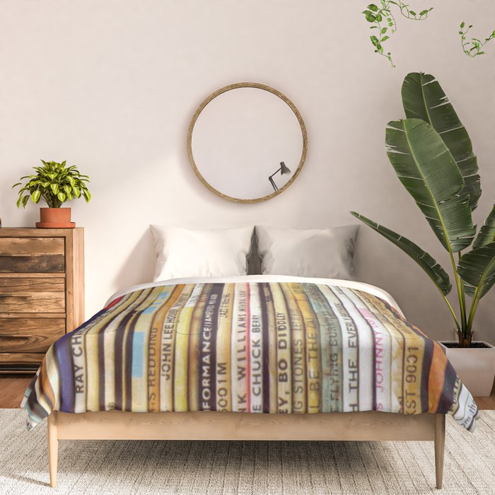 old vinyl records Comforter Gallery Image 3