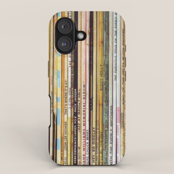 old vinyl records iPhone Case Gallery Image 1