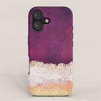 Maroon Ocean iPhone Case Gallery Image 1