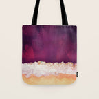 Maroon Ocean Tote Bag Gallery Image 1