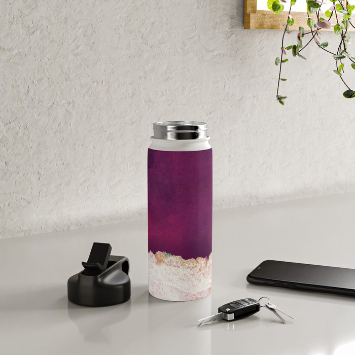Maroon Ocean Water Bottle Gallery Image 4